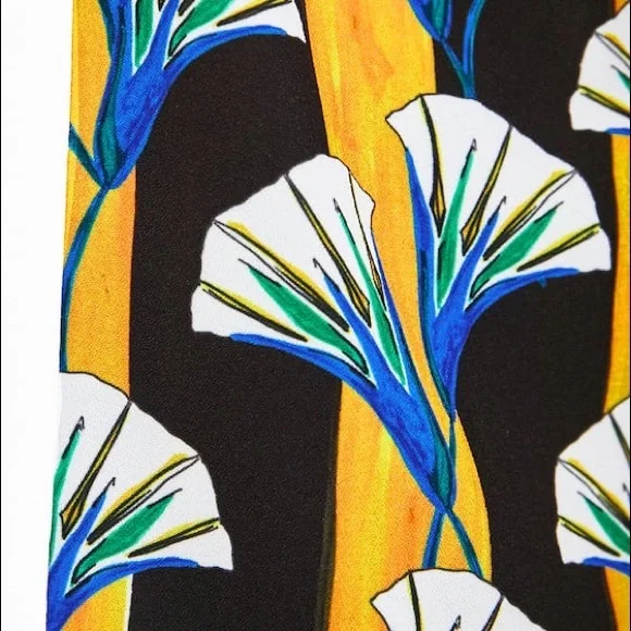 Zara Women's White Floral Top SzM - Picture 5 of 8